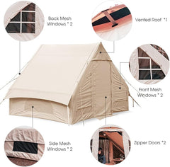 Waterproof Inflatable Tent Camping Tent for Fishing Hiking Caping Backpacking