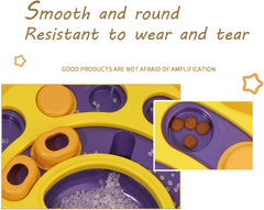 Interactive Dog Puzzle Feeder Toy for IQ Training