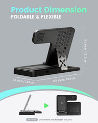 Wireless Charger iPhone Charging Station: 3 in 1