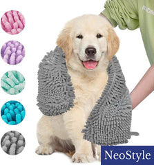 Dogs And Cats Bathing Pet Towel