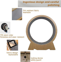 Oversized Cat Exercise Wheel - Extra Large Silent Treadmill