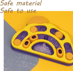 Interactive Dog Puzzle Feeder Toy for IQ Training