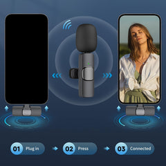 Professional Wireless Lavalier Microphone