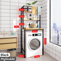 Mylindde Over Washing Machine Storage Rack