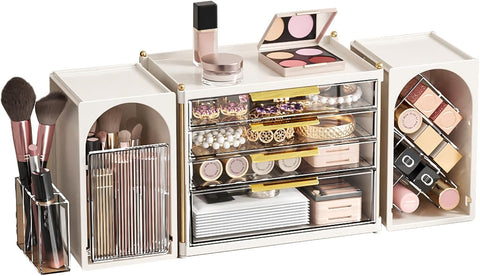 Cosmetic Organizer with 4 Drawers