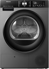 Hisense 8 kg Heat Pump Dryer, 15 Programs, Auto Dry, ConnectLife, Smart Link, Quick Wash, Pause & Add - DH3S802BT2