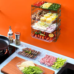 Kitchen Storage Rack,Kitchen Fruit and Vegetable Preparation Plate