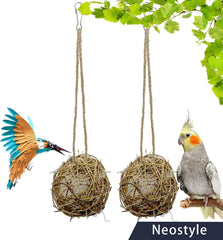 3 pcs Bird chew Toys,Parrot Cage Accessories Toys