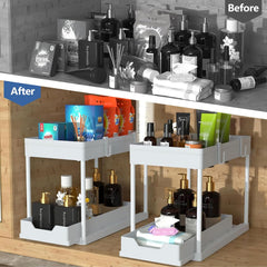 2-Tier Pull-Out Under Sink Organizer