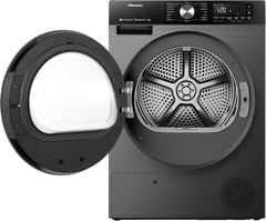 Hisense 8 kg Heat Pump Dryer, 15 Programs, Auto Dry, ConnectLife, Smart Link, Quick Wash, Pause & Add - DH3S802BT2