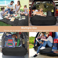 135 * 200cm Waterproof Non-Slip Pet Cargo Cover Dog Cushion