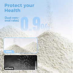 Cat Litter, 6Pcs Total 15kg Tofu Cassava, Non-Stick, PH Monitor
