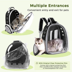 Cat Carrier Bubble Bag, Transparent Breathable Capsule Backpack