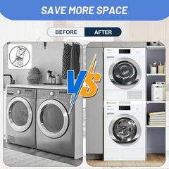 Mylindde Universal Washer Dryer Stacking Kit