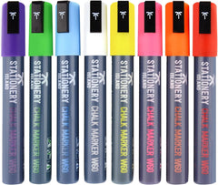 Chalk Pens D60 Pack Of 8 Neon Colours
