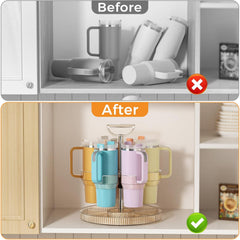 360° Rotating Water Bottle Holder