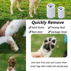 Dog Paw Cleaner, Portable Dog Paw Washer Foot Wash Cup