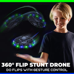 Force1 Scoot LED Hand Operated Drone for Kids or Adults