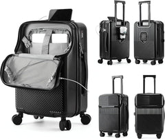 TERE 20" Carry On Luggage Travel Trolley Bag Suitcase