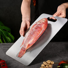 Chopping Board, 304 Stainless Cutting Board for Kitchen, 36x25cm