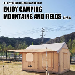 UAE STOCK Inflatable Tents for Camping, 4/6/8/10/12 Person Blow Up Tent