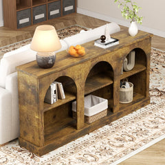 Rustic Farmhouse Console Table