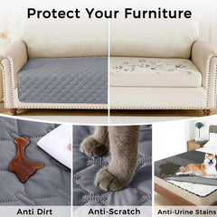 Double-Sided Waterproof Pet Blanket for Dogs & Cats, 50×70cm