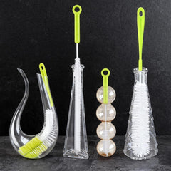 5Pcs Bottle Brush Cleaner Set  Long Handle Bottle Cleaner Brush for Narrow Neck