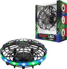 Force1 Scoot LED Hand Operated Drone for Kids or Adults