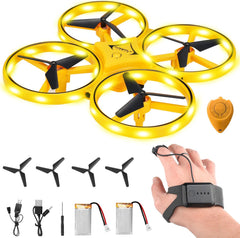 Hand Controlled Drone for Kids Small Rc Quadcopter Aircraft