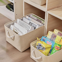 Storage Basket Organizer with Handles