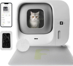 Self Cleaning and Packing Litter Box,Automatic Cat Litter Box