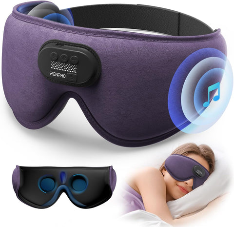 RENPHO Sleep Headphones  New Ultra Soft Sleep Mask