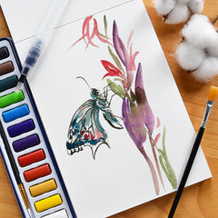 Watercolor Paper Pad Cold Pressed Watercolor Drawing Album