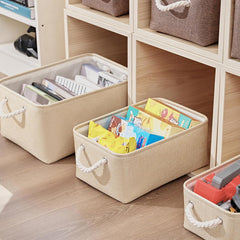 Storage Basket Organizer with Handles