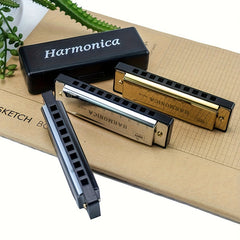 10 Hole Harmonica Mouth Organ Puzzle Musical Instrument