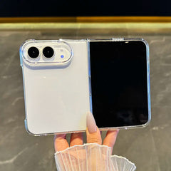Suitable for Apple iPhoneDuo mobile phone case, the new wide folding screen is light and high transparent, and the anti-drop protective case is simple.
