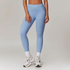 winter high-waisted tight yoga pants splicing running sports fitness pants slimming hip-lifting yoga pants women 8889