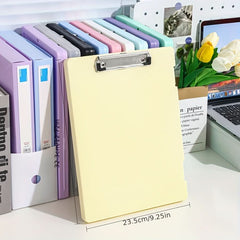 A4 File Folder Storage Box Plate Clip Student Special Test Paper Storage And Finishing Artifact Large Capacity Information Book Subject Classification Test Paper Multi - function Music - Nimall