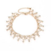 Accessories Fashion Beach Dance Yoga Rhinestone Fringed Anklets - Nimall