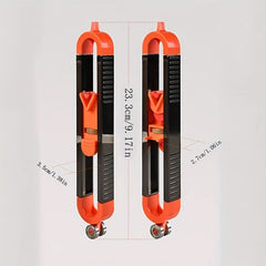 Accurate Woodworking Measurement Tool Set - Profile Scribing Ruler With Lock & Adjustable Irregularity Radian! - Nimall