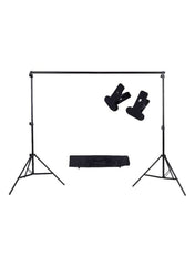 Adjustable Backdrop Crossbar Kit Black NE105 AL210 - Nimall