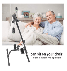 Adjustable Fitness Equipment for Seniors, Elderly Home Pedal Exercise Bike for Total Body - Nimall