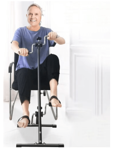 Adjustable Fitness Equipment for Seniors, Elderly Home Pedal Exercise Bike for Total Body - Nimall