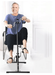 Adjustable Fitness Equipment for Seniors, Elderly Home Pedal Exercise Bike for Total Body - Nimall