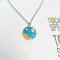 Astronaut necklace alloy accessories necklace - Nimall