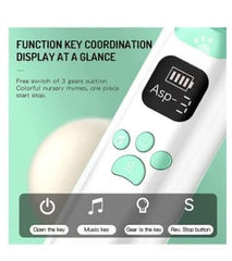 Automatic Baby Nasal Aspirator Nasal Vacuum Cleaner For Infant Safety Electric Silent Cleaner - Nimall