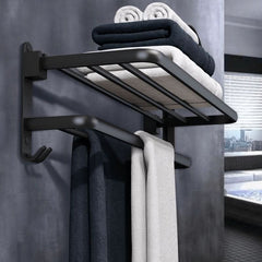 Bathroom Towel Storage Shelf, Towel Storage Rack - Nimall