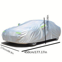 Car Cover UV Protection Scratch Prevention Snow/Ice Resistant Dustproof - Nimall