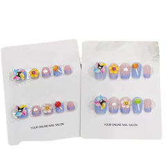 Children wear armor Children's armor Small windmill Lollipop Nail art Cute children wear armor Reuse - Nimall